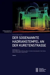 Der sogenannte Hadrianstempel an der Kuretenstraße, Tafelband_cover