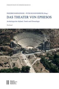 Das Theater von Ephesos. Archäologischer Befund, Funde und Chronologie, Textband_cover