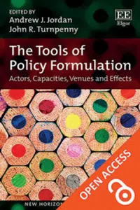 The Tools of Policy Formulation : Actors, Capacities, Venues and Effects_cover