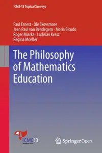 The Philosophy of Mathematics Education_cover