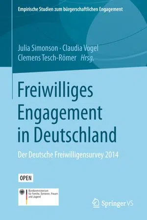 Freiwilliges Engagement in Deutschland: Der Deutsche Freiwilligensurvey 2014