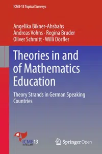 Theories in and of Mathematics Education_cover