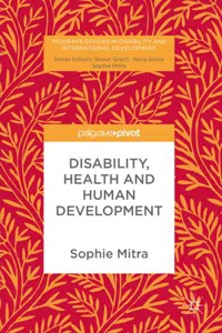 Disability, Health and Human Development_cover