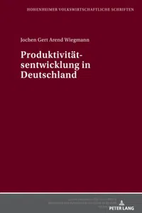 Produktivitaetsentwicklung in Deutschland_cover