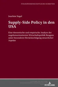 Supply-Side Policy in den US_cover