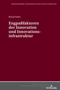 Engpaßfaktoren der Innovation und Innovations-infrastruktur_cover