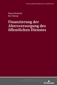 Finanzierung der Altersversorgung des oeffentlichen Dienstes_cover