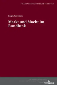 Markt und Macht im Rundfunk_cover