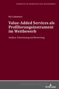 Value-Added Services als Profilierungsinstrument im Wettbewerb_cover