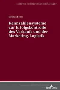 Kennzahlensysteme zur Erfolgskontrolle des Verkaufs und der Marketing-Logistik_cover