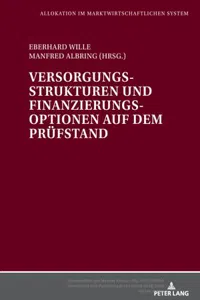 Versorgungsstrukturen und Finanzierungsoptionen auf dem Pruefstand_cover