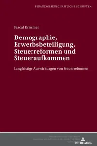 Demographie, Erwerbsbeteiligung, Steuerreformen und Steueraufkommen_cover