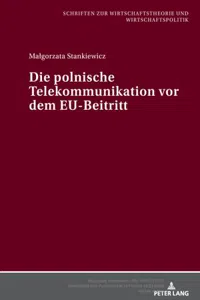 Die polnische Telekommunikation vor dem EU-Beitritt_cover