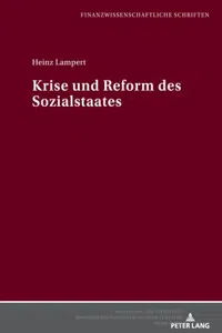 Krise und Reform des Sozialstaates_cover