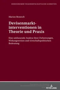 Devisenmarktinterventionen in Theorie und Praxis_cover