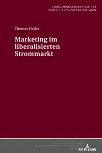 Marketing im liberalisierten Strommarkt_cover