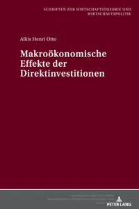 Makrooekonomische Effekte der Direktinvestitionen_cover