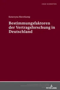 Bestimmungsfaktoren der Vertragsforschung in Deutschland_cover