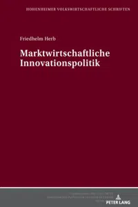 Marktwirtschaftliche Innovationspolitik_cover