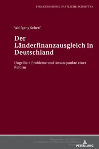 Der Laenderfinanzausgleich in Deutschland_cover