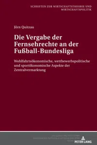 Die Vergabe der Fernsehrechte an der Fußball-Bundesliga_cover