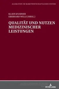 Qualitaet und Nutzen medizinischer Leistungen_cover