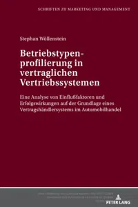 Betriebstypenprofilierung in vertraglichen Vertriebssystemen_cover