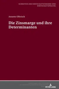 Die Zinsmarge und ihre Determinanten_cover