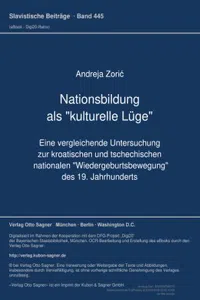 Nationsbildung als "kulturelle Luege_cover