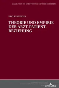 Theorie und Empirie der Arzt-Patient-Beziehung_cover