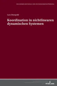 Koordination in nichtlinearen dynamischen Systemen_cover