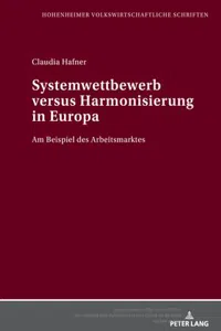 Systemwettbewerb versus Harmonisierung in Europa_cover