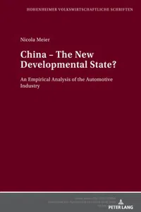 China – The New Developmental State_cover