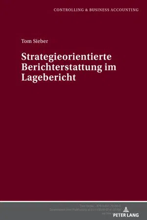 Strategieorientierte Berichterstattung im Lagebericht (Volume 8.0)