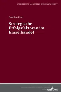 Strategische Erfolgsfaktoren im Einzelhandel_cover