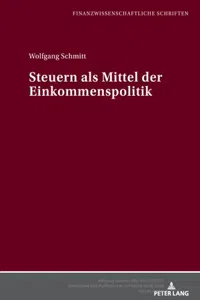 Steuern als Mittel der Einkommenspolitik_cover