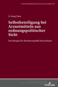 Selbstbeteiligung bei Arzneimitteln aus ordnungspolitischer Sicht_cover