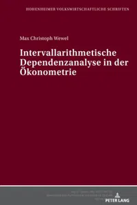 Intervallarithmetische Dependenzanalyse in der Oekonometrie_cover