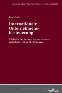 Internationale Unternehmensbesteuerung_cover