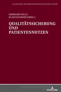 Qualitaetssicherung und Patientennutzen_cover