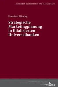 Strategische Marketingplanung in filialisierten Universalbanken_cover