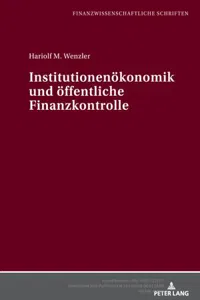 Institutionenoekonomik und oeffentliche Finanzkontrolle_cover