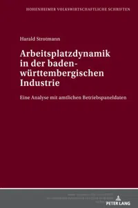 Arbeitsplatzdynamik in der baden-wuerttembergischen Industrie_cover