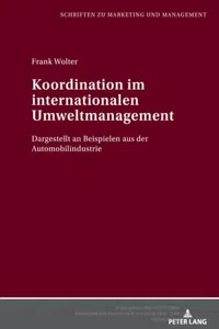 Koordination im internationalen Umweltmanagement_cover