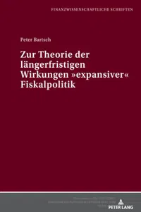 Zur Theorie der laengerfristigen Wirkungen «expansiver» Fiskalpolitik_cover