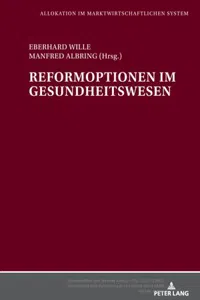 Reformoptionen im Gesundheitswesen_cover