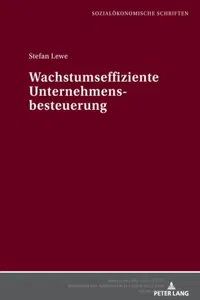 Wachstumseffiziente Unternehmensbesteuerung_cover