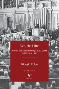 We, the Elite : Storia dell'elitismo negli Stati Uniti dal 1920 al 1956_cover