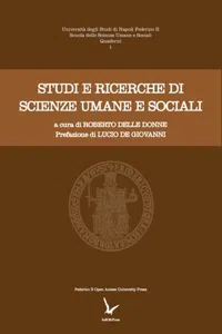 Studi e ricerche di scienze umane e sociali_cover