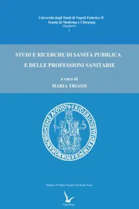 Studi e ricerche di sanità pubblica e delle professioni sanitarie_cover